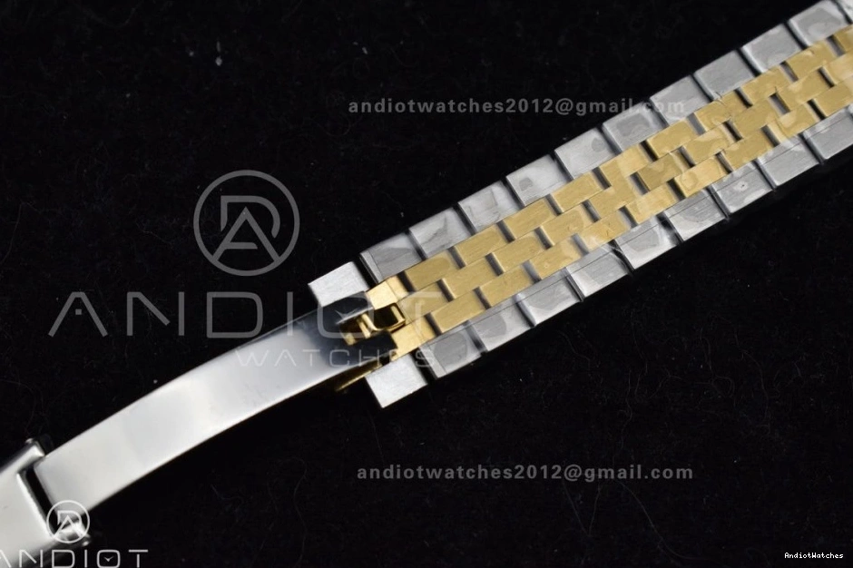 31 Bracelet DateJust GSF Ladies YG Diamond Steel 316L Colorful President On 542 MOP Dial 278271 0521